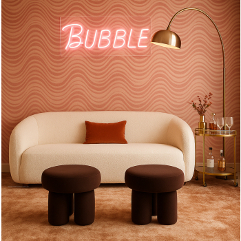 Interior Ave - Bentley Velvet Ottoman – Espresso