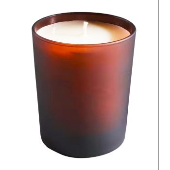 10 Pack Brown Frosted Glass Votive Tealight Candle Holders House Party Centerpiece Xmas Wedding Decor Glass Candlestick Party Decorations Bridal Valentines Event