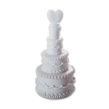 100 Pack Mini Wedding Cake Bubble Bottles send off wedding favors custom party favors
