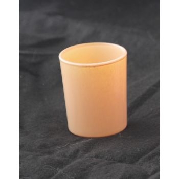 20 Pack Champagne Pale Pink Glass Votive Tealight Candle Holders House Party Centerpiece Xmas Wedding Decor Glass Candlestick Party Decorations Bridal Valentines Event