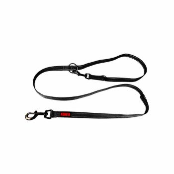 KONG Adjustable Black Leashes Medium