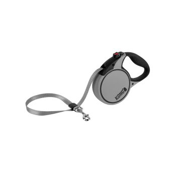 KONG Terrain Grey Retractable Leashes Small