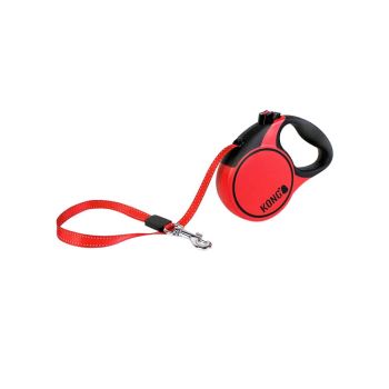 KONG Terrain Red Retractable Leashes Extra Small