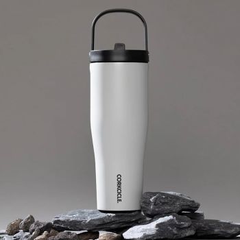 Corkcicle Go Cup XL - 887ml Walnut Wood