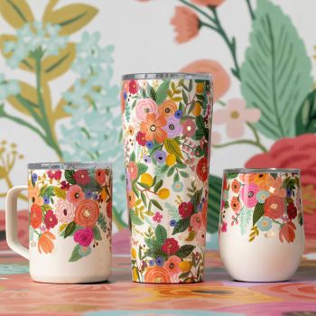 Corkcicle Tumbler - 750ml Rifle Paper - Garden Party Cream