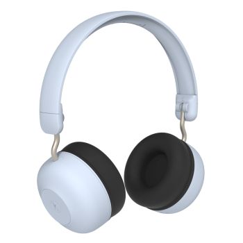 Kreafunk Kids Buzz Bluetooth Headphones W/ Anc - Cloudy Blue