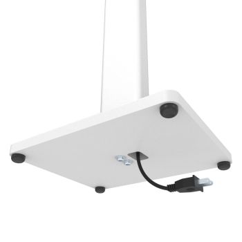 Kanto ST28W 28" Universal Bookshelf Speaker Floor Stand - White, Pair