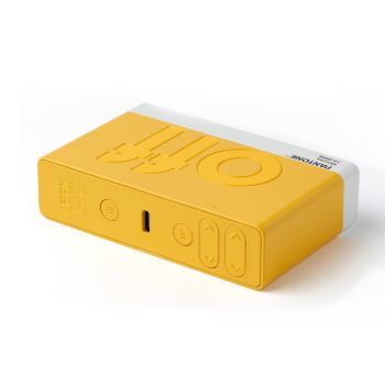 Lexon Flip Classic Reversible Alarm Clock PANTONE - Yellow