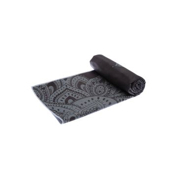 Yoga Design Lab Mat Yoga Towel Mandala Black