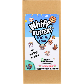 Whiff Busters 100m Scented Nappy Bin Liner Refills