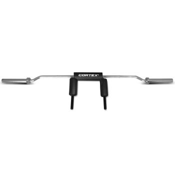 CORTEX Safety Squat Olympic Barbell with Lock Jaw Collars