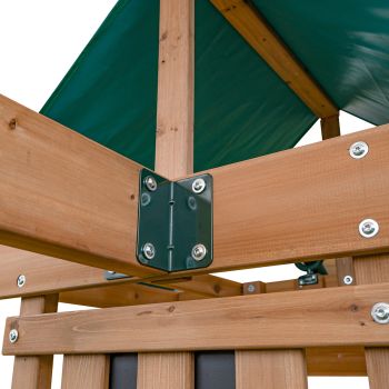 Lifespan Kids Birmingham Swing Set & Play Centre with 2.2m Slide (Yellow)