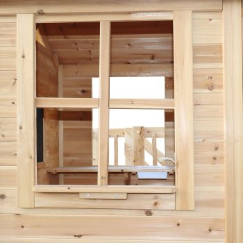 Lifespan Kids Silverton Cubby House with 1.8m Slide (Yellow)