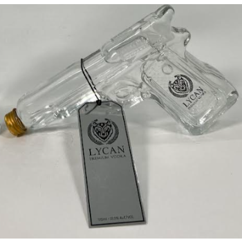 LYCAN PREMIUM VODKA PISTOL GUN 175ML