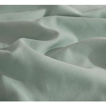 Vintage Washed Microfibre King Pillowcases - Ultra Soft & Skin-Friendly - Set of 2 - 50cm x 90cm (Sage)