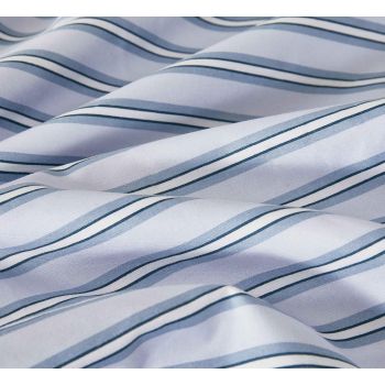 Print Microfibre Quilt Cover Set - Ultra Soft with Zipper Closure (Ethan, Super King Size)