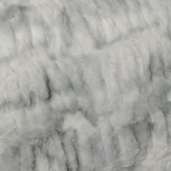 Meadow Soft Faux Fur Throw Rug 127 x 152 cm Arctic Fox