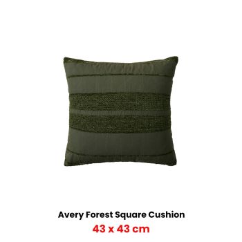 Bianca Avery Forest Square Filled Cushion 43 x 43cm