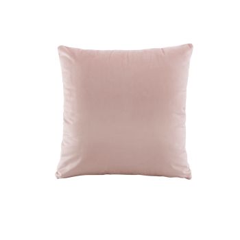 Bianca Vivid Coordinate Velvet Blush Square Cushion 43 x 43 cm