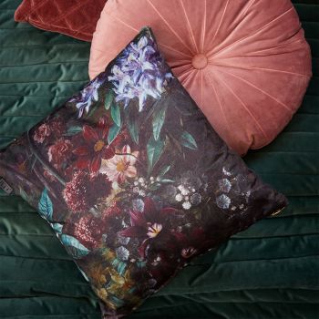 KAAT Amsterdam Hester Multi Botanical Square Filled Cushion 43cm x 43cm