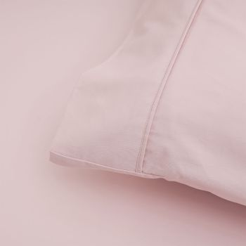 Accessorize 400TC Blush Bamboo Cotton Sheet Set 40cm Wall King