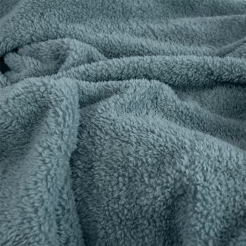 Ardor Teddy Sea Mist Ultra Soft Cozy Fleece Blanket Queen