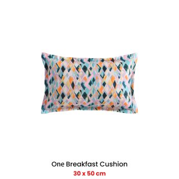 Logan and Mason Kalea Multi Breakfast Filled Cushion 30 x 50cm