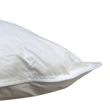 At Home Homewares Pack of 2 Standard Machine Washable Feather Pillows 45 x 70 +13 cm