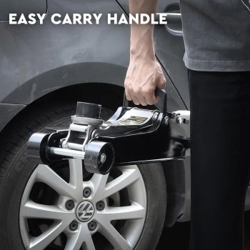 Hydraulic Floor Jack 2.5T Trolley Low Profile Car Track Quick Lifting 85-385mm