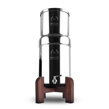 Phoenix Gravity Teak Wood Stand for Gravity water filter Systems - 8L