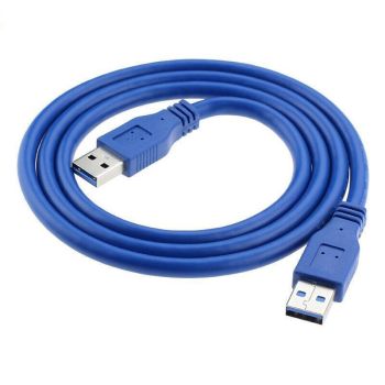 Fast USB 3.0 Super Speed Data Connection Cable Type A Male to A Male M-M Cord - 0.6 Meter