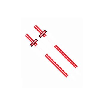 Aolikes Weight Lifting Gym Muscle Training Wrist Support Straps Wraps Hand - Black+Orange