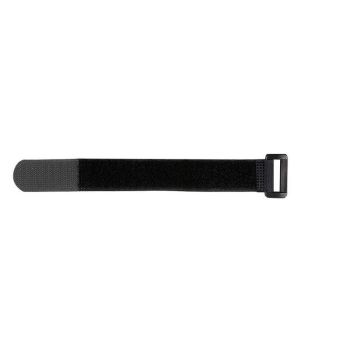 Magic Cable Ties Reusable Winder Coded Organiser Cords Hook Loop Black - 20*200mm  10PCS