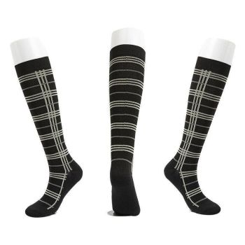 L/XL Size Compression Socks Unisex Adult Nursing Travel Stocking Sport - Cat