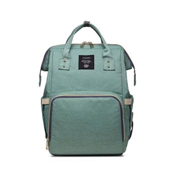 Luxury Multifunctional Diaper Nappy Backpack Maternity Mummy Changing Bag - Light Gray