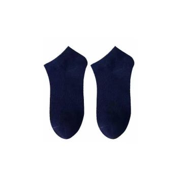 5X Pairs Low Cut Socks Cotton Soft Breathable Non-Slip Casual Ankle - Black (5 Pairs)