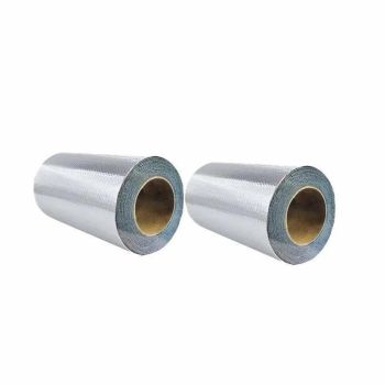 5M Waterproof Tape Butyl Rubber Aluminium Foil Roof Pipe Caravan Repair Flashing - 5cm* 5m* 1 Unit