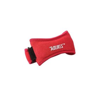 Aolikes Knee Strap Patella Jumper Gel Runner Tennis Sports Brace Support - Red