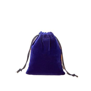 50X Small Velvet Cloth Drawstring Bags Gift Bag Jewelry Ring Pouch Earring Favor 7x9 - Black
