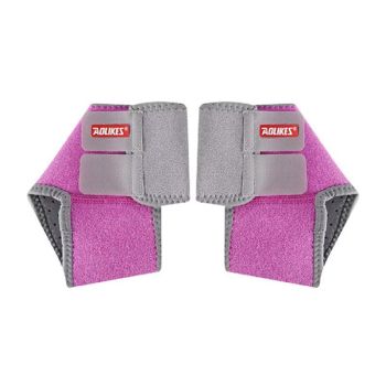 S Size AOLIKES One Pair Ankle Support Brace Wrap with Cushioned Pads - Blue- Small* 1 Pair