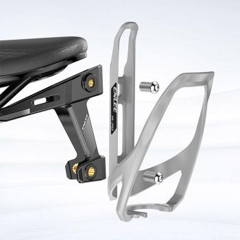 Black Bike Kettle Stand Bicycle Water Bottle Holder Lightweight Cycling Cup Rack