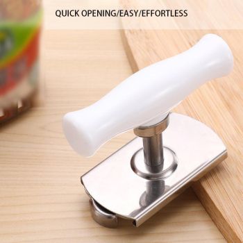 Adjustable Stainless Steel Jar Opener Bottle Lid Remover for Kitchen Use