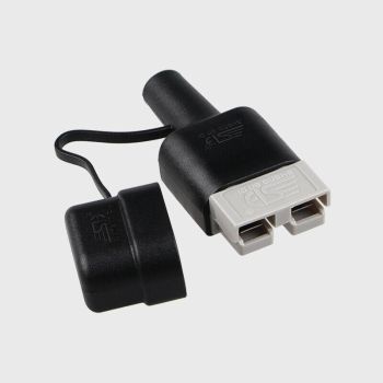 4Pcs Waterproof 50A Anderson Plug Dust Cable Sheath Cover Black With Cap New Au