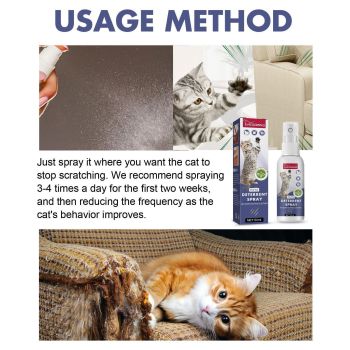 Cat Anti Scratch Spray Protect Door Sofa Furniture Pet Scratch Prevention Spray