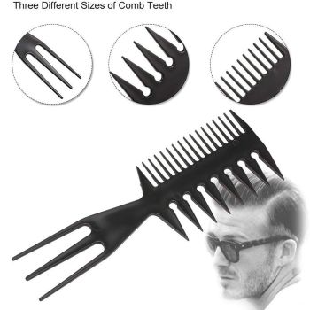 3 in 1 Hair Comb Styling Tool for Salon and Home Use Professional Quality