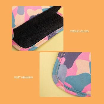 Portable USB Milk Warmer Bag Travel Bottle Heating Pouch for Feeding on the Go - Pink