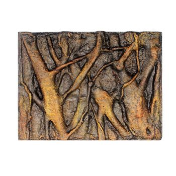 Pet Reptile Tank Board 3D Foam Backgrounds and Habitat Decoration 9 Styles - D