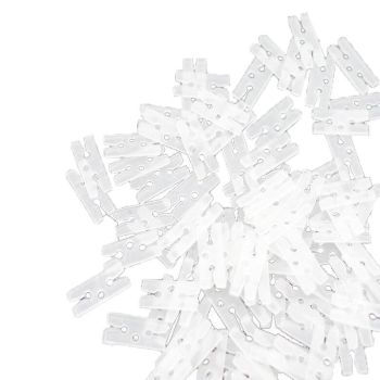 Balloon Clips H V Clip Tie Filled Helium Air Balloons Wedding Party Decoration - 10X Flower shaped