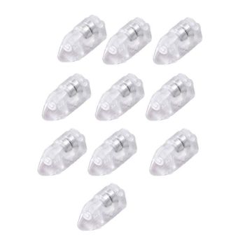 10PCS LED Balloon Lamp Lights Lantern Light Balloons Glow Christmas Party - White