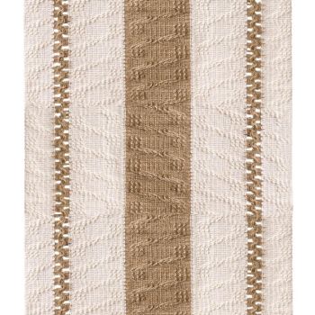 Cotton Linen Table Runner with Knot Tassel Bed End Towel Long Tablecloth Mat - Beige